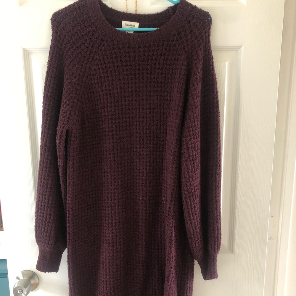 Up West Sweater Dress, never worn!